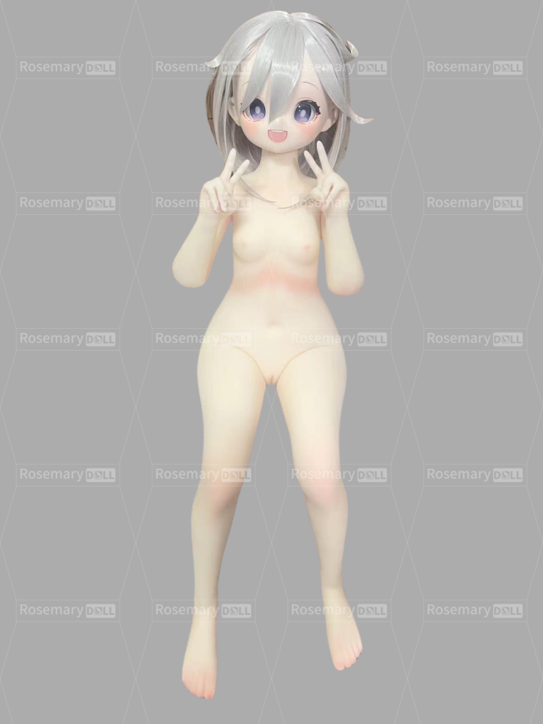 MOZUDoll 派萌 85cm アニメ シリコンヘッド＋TPEボディ ラブドール貧乳-4